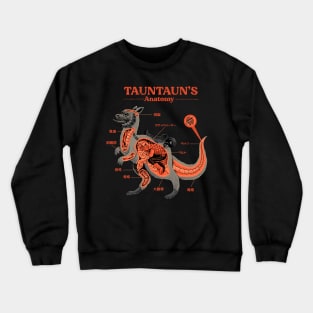 Tauntauns anatomy Crewneck Sweatshirt